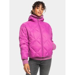 Roxy Átmeneti kabát Wind Swept Hood Jckt ERJJK03571 Rózsaszín Regular Fit
