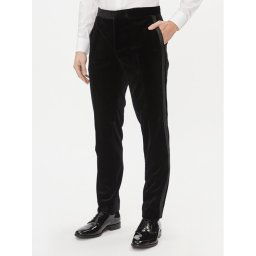Hugo Szövet nadrág Getlin234E1 50502384 Fekete Slim Fit