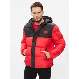 Hugo Pehelykabát Balin2341 50496235 Piros Regular Fit