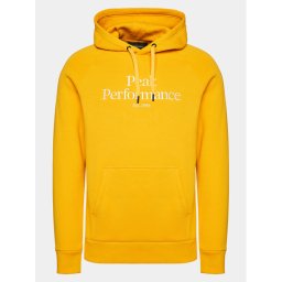 Peak Performance Pulóver Original G77756420 Sárga Regular Fit