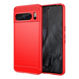 FLEXI TPU borító a Google Pixel 8 Pro telefonhoz, piros
