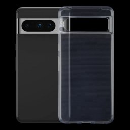 TPU szilikon borítás a Google Pixel 8 Pro telefonhoz, átlátszó