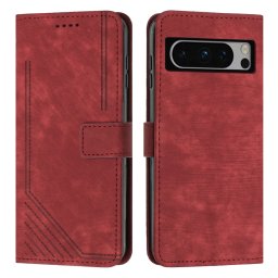 STRIPE Wallet tok szíjjal Google Pixel 8 Pro piros