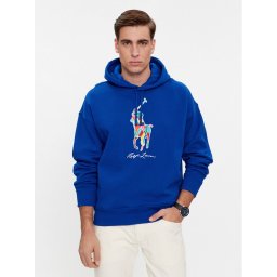 Polo Ralph Lauren Pulóver 710926613003 Kék Relaxed Fit