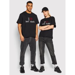 2005 Póló Unisex Hot Dads Fekete Regular Fit