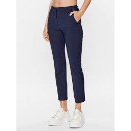 Weekend Max Mara Szövet nadrág Canon 2351361739 Sötétkék Regular Fit