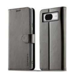 IMEEKE Wallet tok Google Pixel 8 telefonhoz szürke