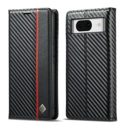IMEEKE CARBON Google Pixel 8 pénztárcaborító