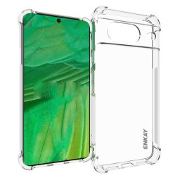 ENKAY AIRBAG Extra tartós Google Pixel 8 átlátszó borítás