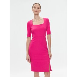 Boss Koktélruha Doneba 50505816 Rózsaszín Slim Fit