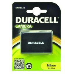 DURACELL akkumulátor - DRNEL14 a Nikon EN-EL14 készülékhez, fekete, 950 mAh, 7,4 V