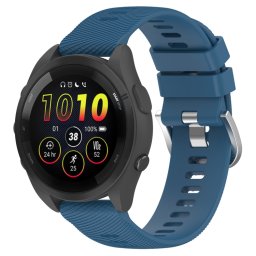 RUBBER Szilikon szíj Garmin Forerunner 265S világoskék