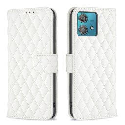 LATTICE Motorola Edge 40 Neo fehér védőtok