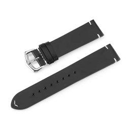 Cérnával varrott bőr óraszíj – okosóra pótszíj 22mm