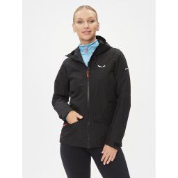 Salewa Outdoor kabát Puez GTX 2L 28506 Fekete Regular Fit