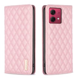 LATTICE Motorola Moto G84 5G rózsaszín védőtok
