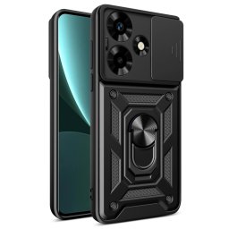 RING KAMERA Borító tartóval Infinix Hot 30 fekete