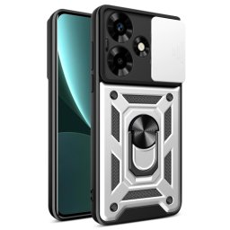 RING KAMERA Borító tartóval Infinix Hot 30 ezüsthöz