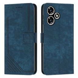STRIPE Pénztárca tok pánttal Infinix Hot 30 kék
