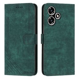 STRIPE Pénztárca tok pánttal Infinix Hot 30 zöld