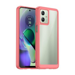 CRYSTAL Motorola Moto G54 piros védőburkolat