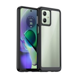 CRYSTAL Motorola Moto G54 fekete védőburkolat