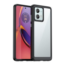 CRYSTAL Motorola Moto G84 5G védőburkolat fekete