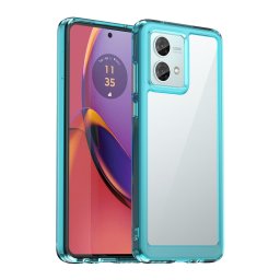 CRYSTAL Motorola Moto G84 5G türkiz védőburkolat