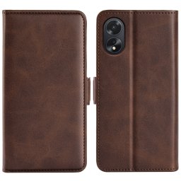 OLDALSÓ pénztárca tok Oppo A38 sötétbarna