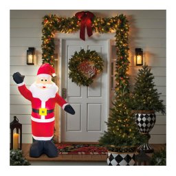 Felfújható mikulás - 150 cm - IP44 - 1 LED - hálózati