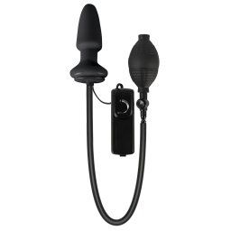 You2Toys - pumpálható anál vibrátor (fekete)