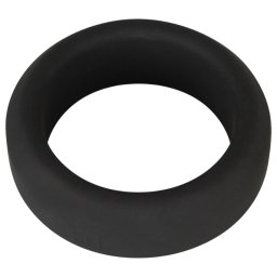 Black Velvets - vastagfalú péniszgyűrű (3,2cm) - fekete