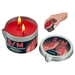 BDSM Kerze - paraffin testgyertya (100 ml)