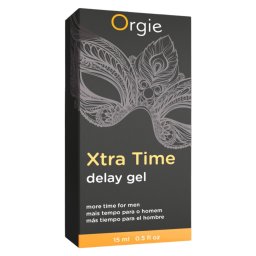 Orgie Xtra Time - magömlés késleltető gél férfiaknak (15 ml)