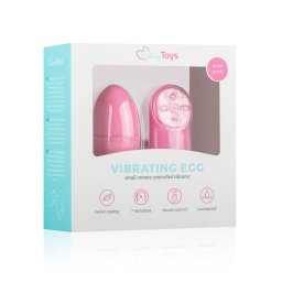EasyToys - hordható 7 ritmusú rádiós vibrációs tojás (pink)