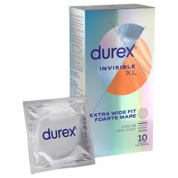 Durex Nude XL - extra nagy óvszer (10 db)