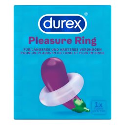 Durex Pleasure Ring - péniszgyűrű (átlátszó)