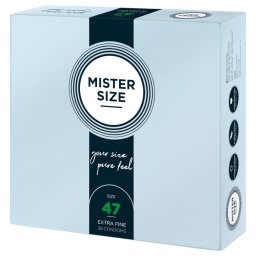 Mister Size vékony óvszer - 47 mm (36 db)