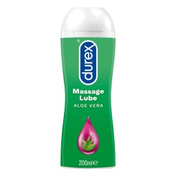 Durex 2in1 masszázsolaj - Aloe Vera (200ml)