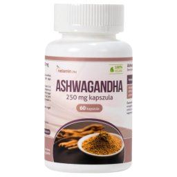 Netamin Ashwagandha 250mg - étrend kiegészítő kapszula (60 db)