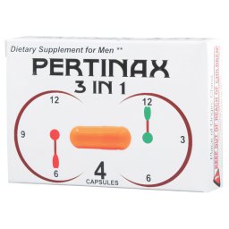 Pertinax 3in1 Plus - étrend kiegészítő kapszula férfiaknak (4 db)