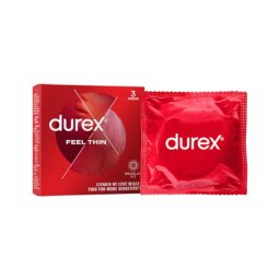 Durex Feel Thin - élethű érzés óvszer (3db)