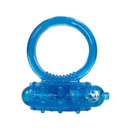 You2Toys - szilikon vibrációs péniszgyűrű (kék)