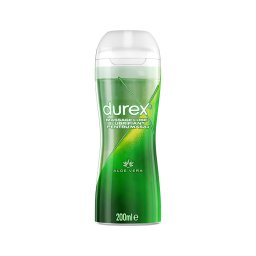 Durex 2in1 - masszázsolaj és síkosító Aloe Verával (200 ml)