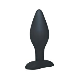 Black Velvets - nagy méretű anál plug haladóknak (fekete)