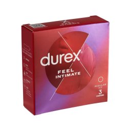 Durex Feel Intimate - vékonyfalú óvszer (3 db)