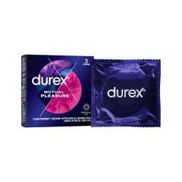 Durex Mutual Pleasure - késleltető óvszer (3 db)