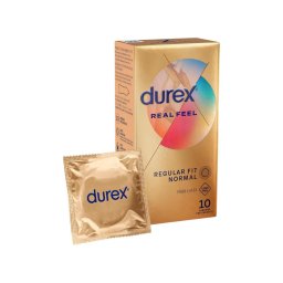 Durex Real Feel - latexmentes óvszer (10 db)
