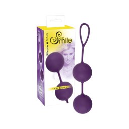 SMILE XXL Balls - óriás gésagolyó (lila)