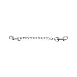 ZADO - dupla fém karabiner és lánc (15 cm)